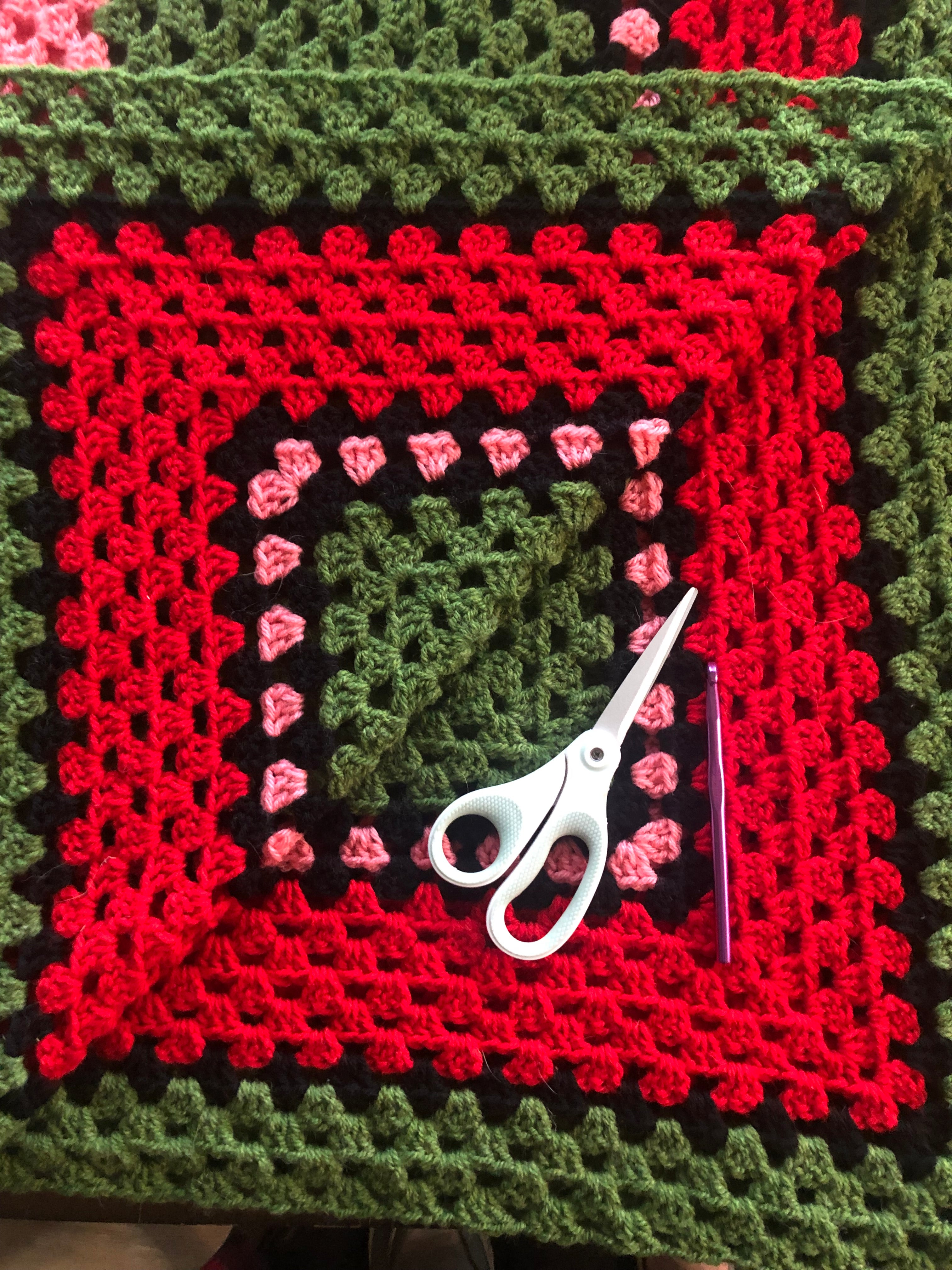 Crochet blanket