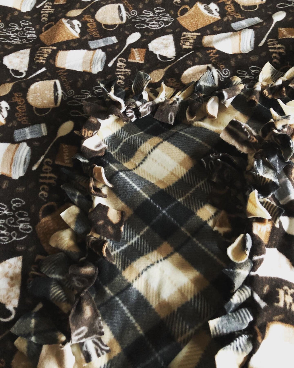Custom Tie Blanket