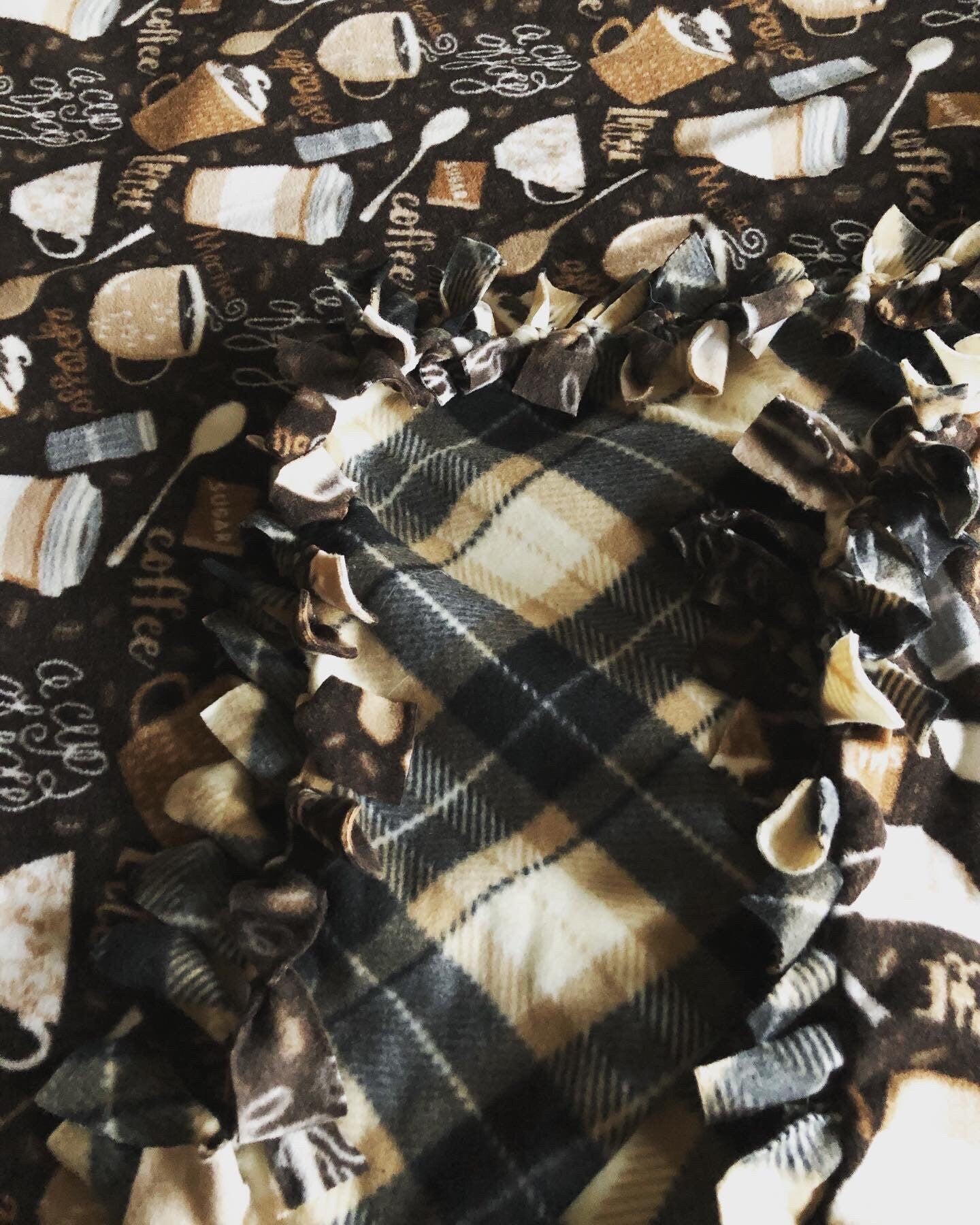 Custom Tie Blanket