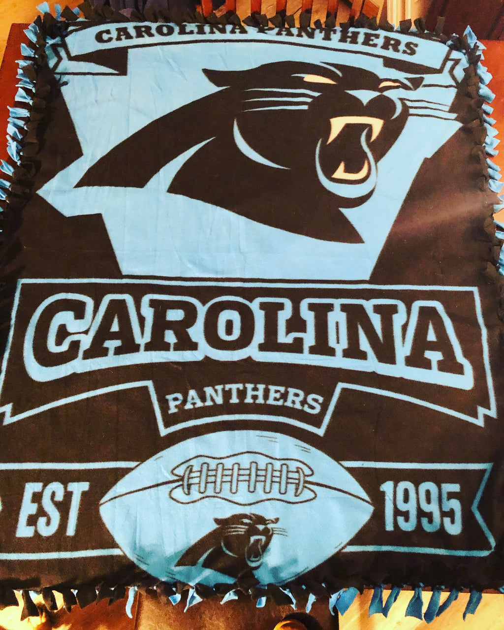 Custom Tie Blanket