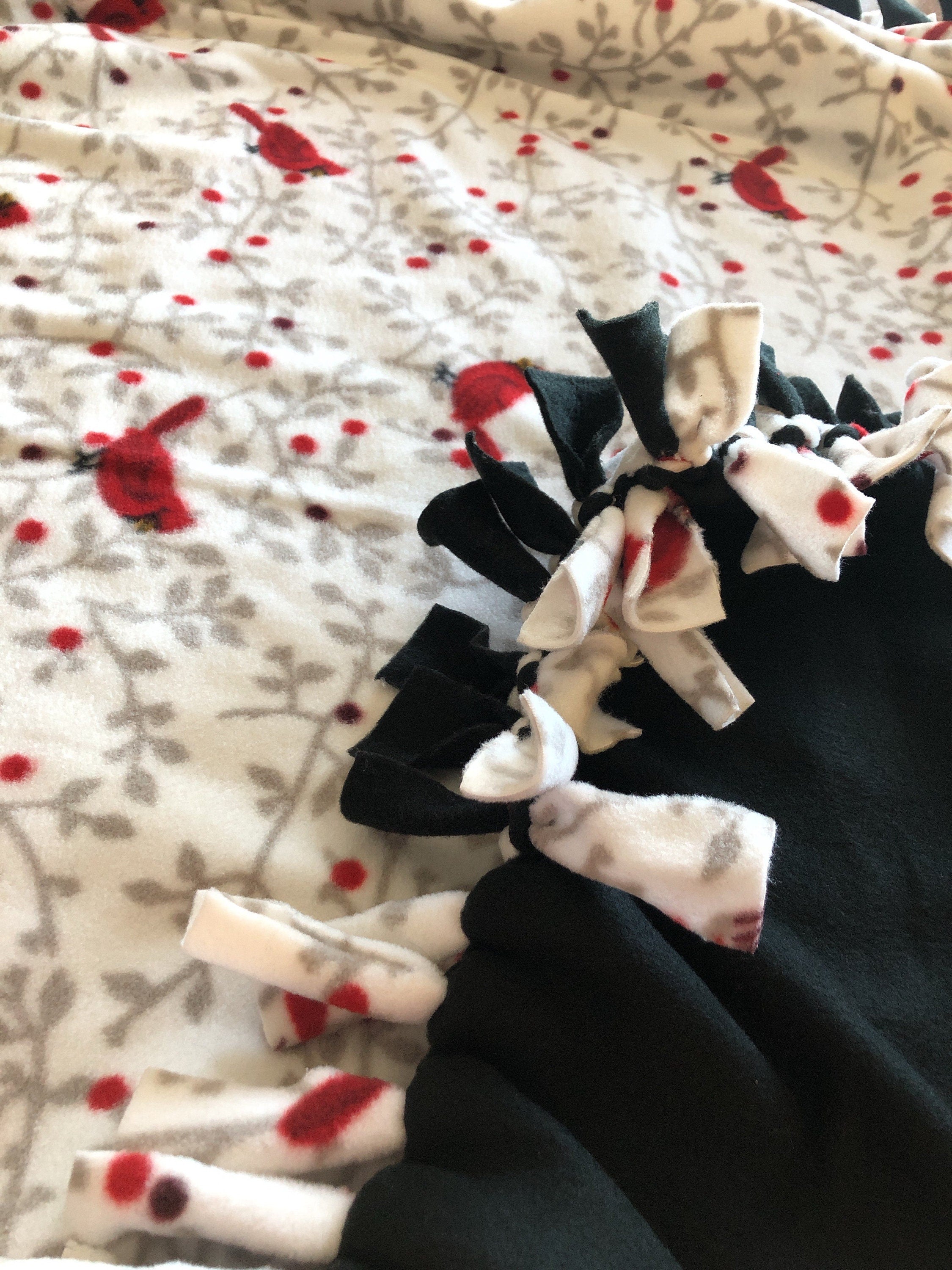 Custom Tie Blanket